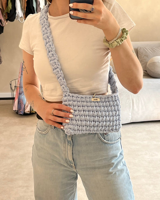 Háčkovaná crossbody kabelka S