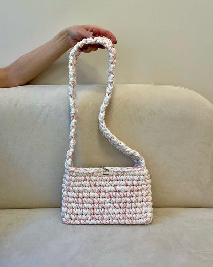 Háčkovaná crossbody kabelka L