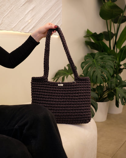 Háčkovaná uni bag S