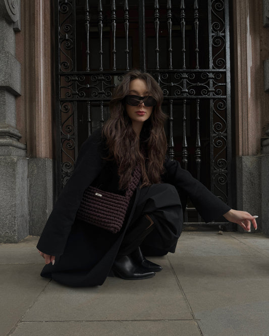 Háčkovaná crossbody kabelka L