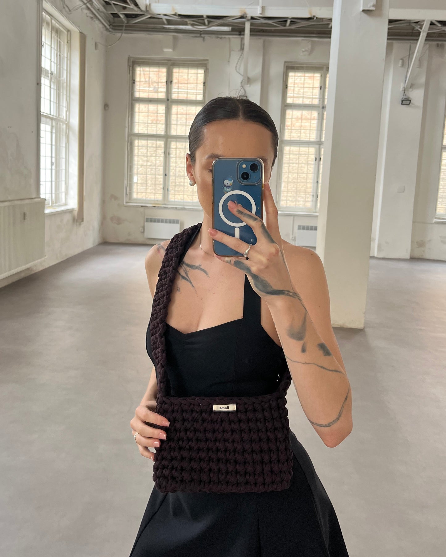 Háčkovaná crossbody kabelka M